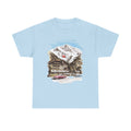 Vintage Alpine Chalet Scenic Tee