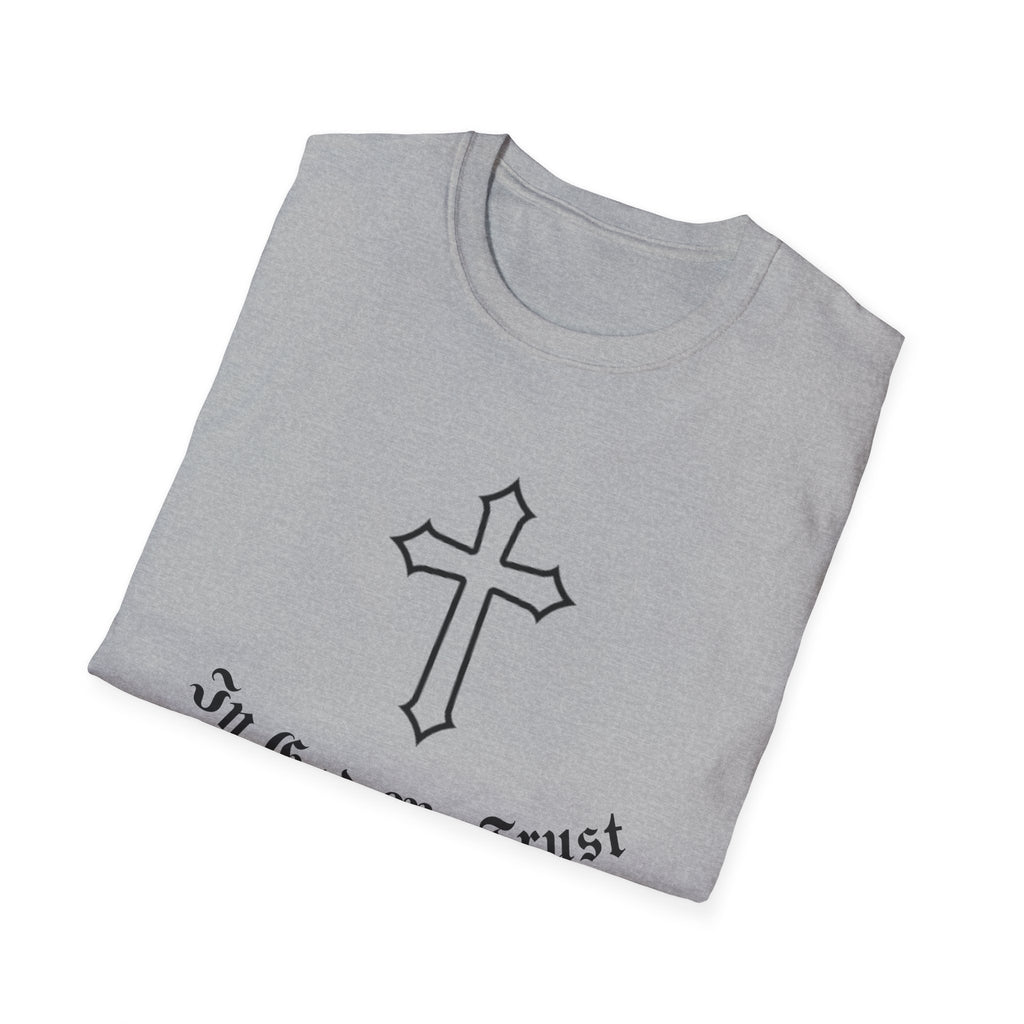"In God We Trust" Christian Faith Tee✞