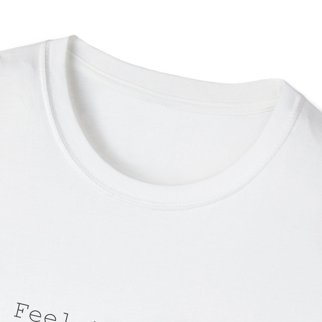 Feel the Love T‑Shirt — Red Rose Bar Graphic Tee