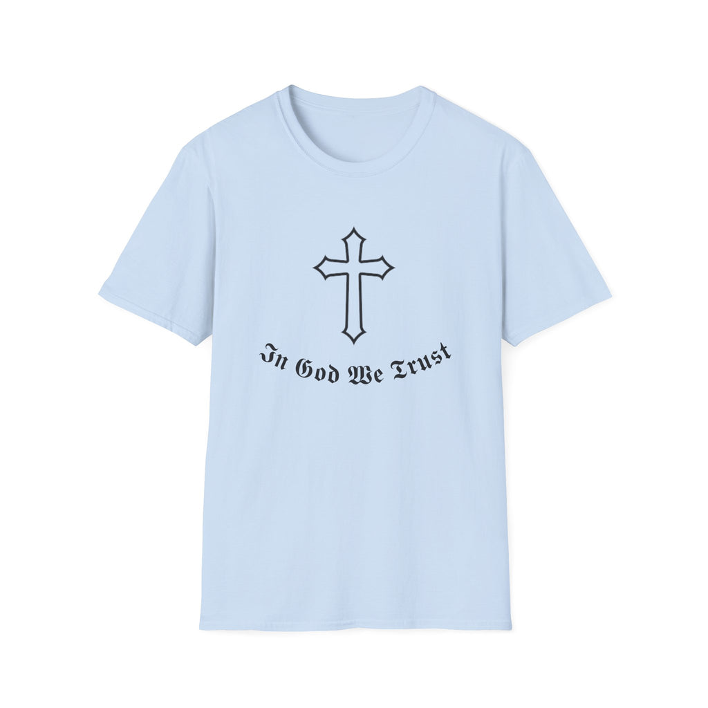 "In God We Trust" Christian Faith Tee✞