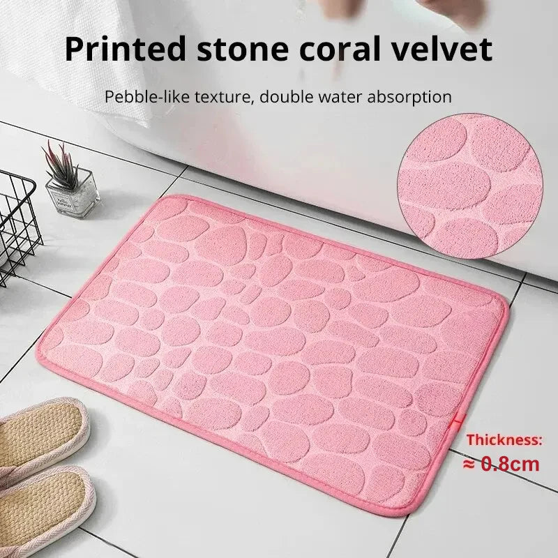 Pebble floor mat